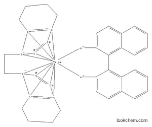 Molecular Structure of 83417-93-0 ((R,R)-ETHYLENEBIS-(4,5,6,7-TETRAHYDRO-1-INDENYL)-TITANIUM(IV)-(R)-(1,1'-BINAPHTHYL-2))